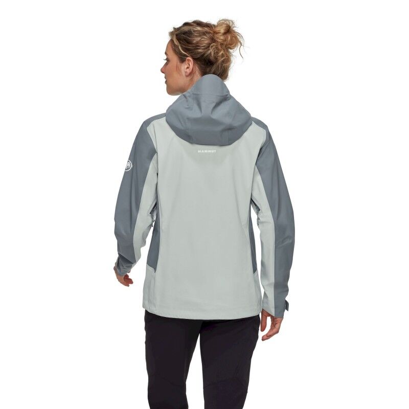 Mammut Alto Guide HS Hooded Jacket - Chaqueta impermeable - Mujer | Hardloop