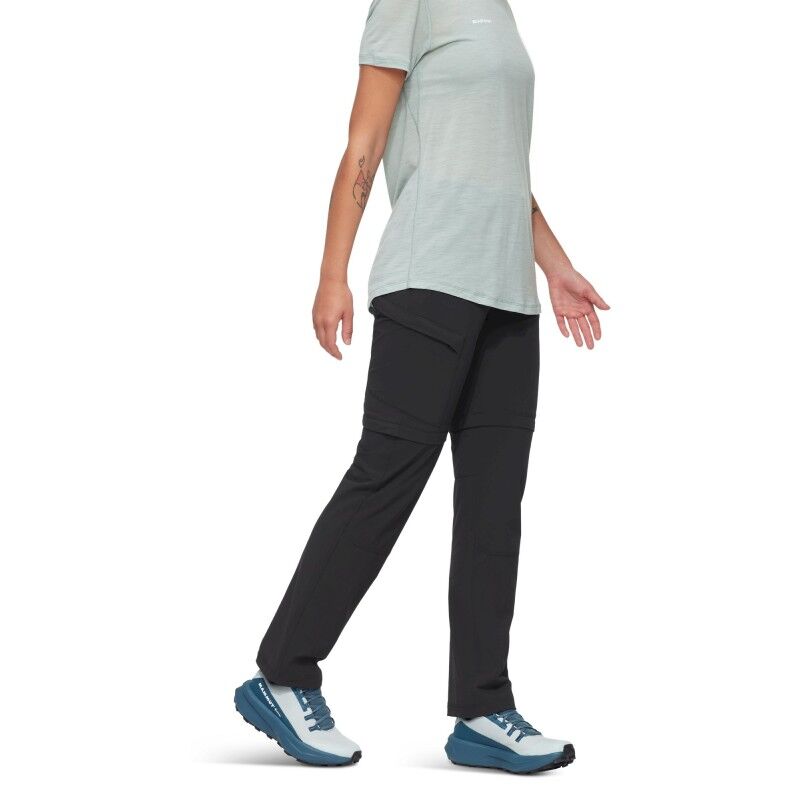 Mammut Runbold IV Zip Off Pants - Calça de caminhada convertível mulher | Hardloop