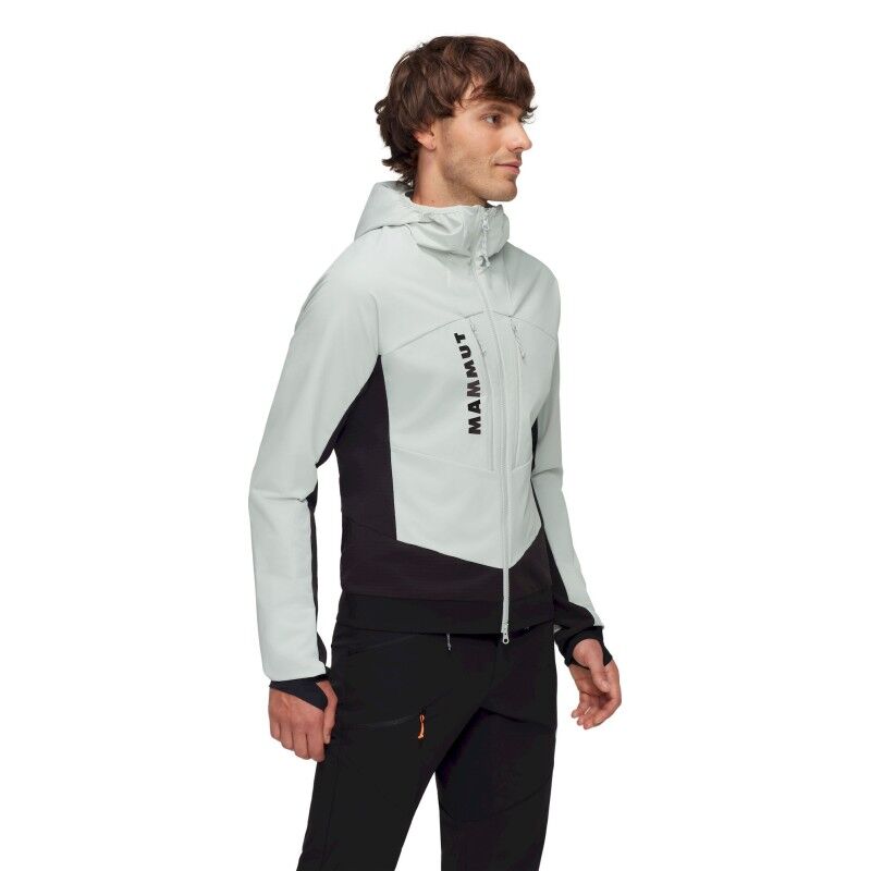 Mammut Aenergy SO Hybrid Hooded Jacket - Chaqueta softshell - Hombre