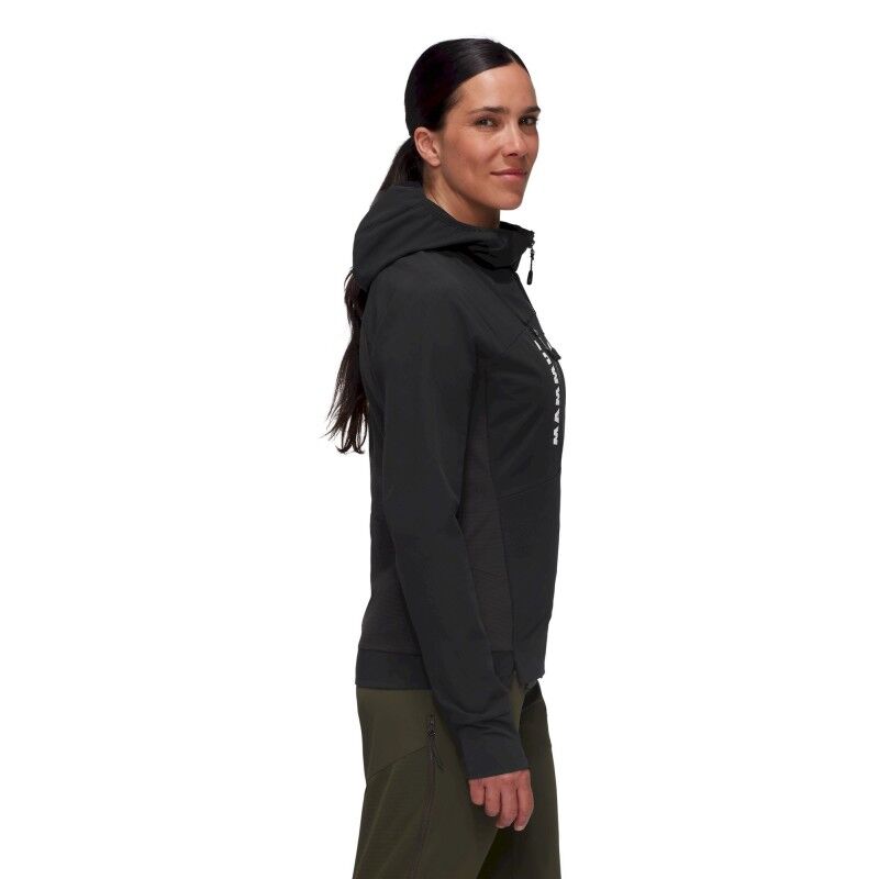 Mammut Aenergy SO Hybrid Hooded Jacket - Veste softshell femme | Hardloop