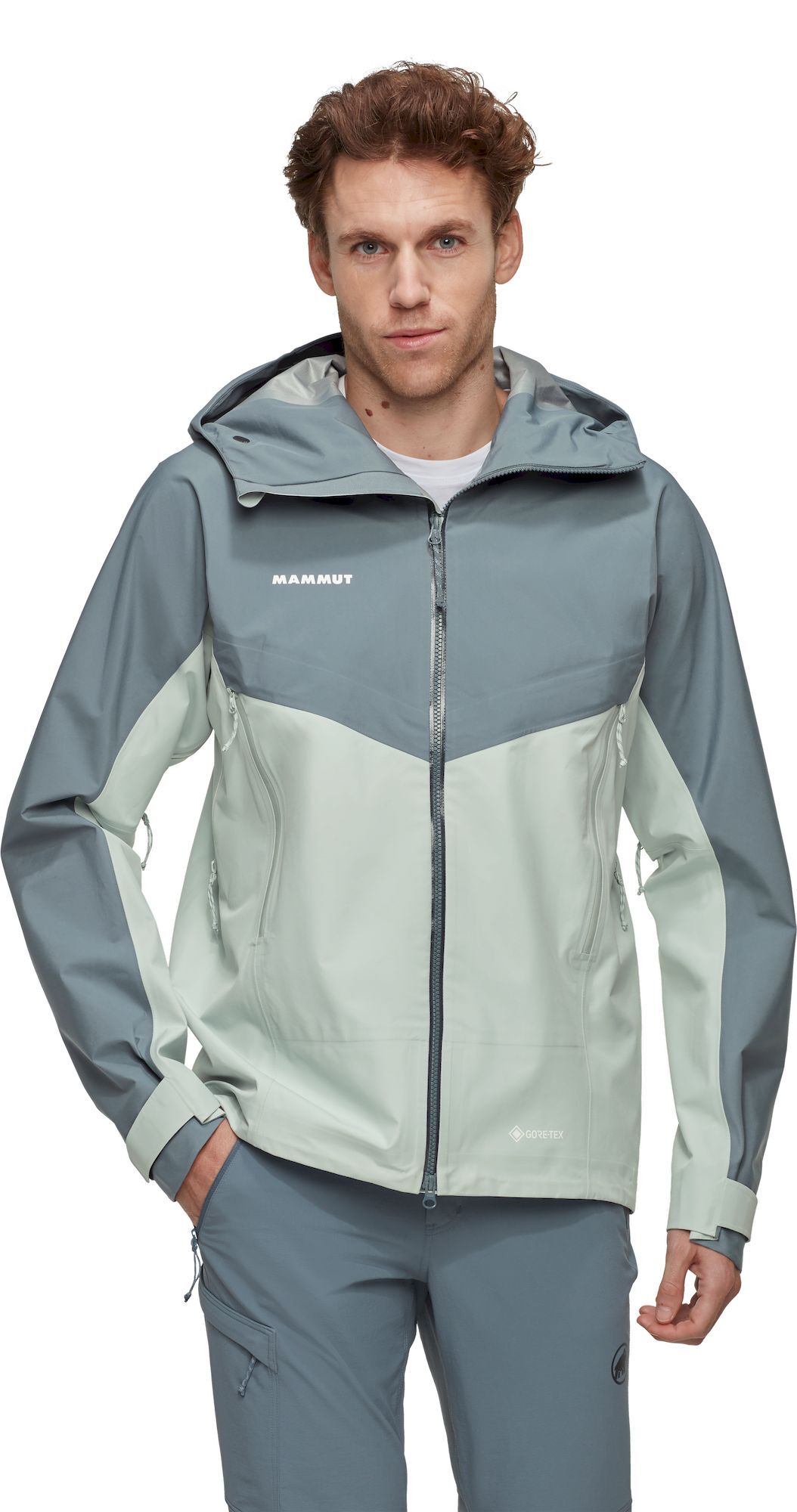 Mammut Crater IV HS Hooded Jacket Regenjas Heren Hardloop