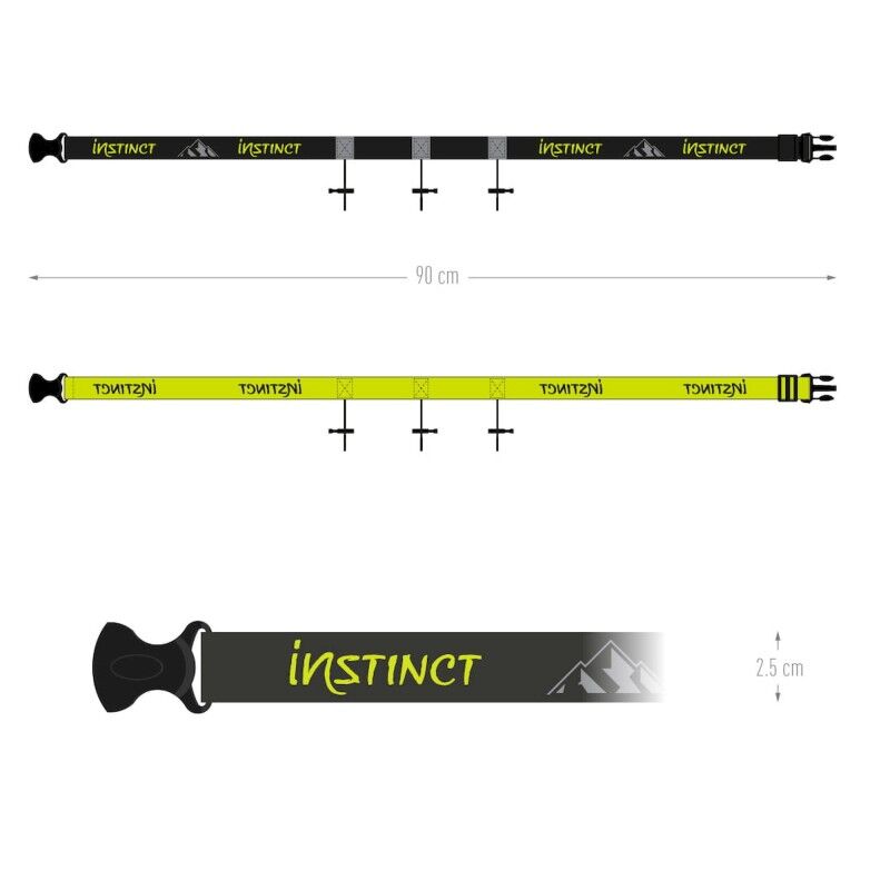 INSTINCT TRAIL Race Number Belt - Porta-pettorale | Hardloop
