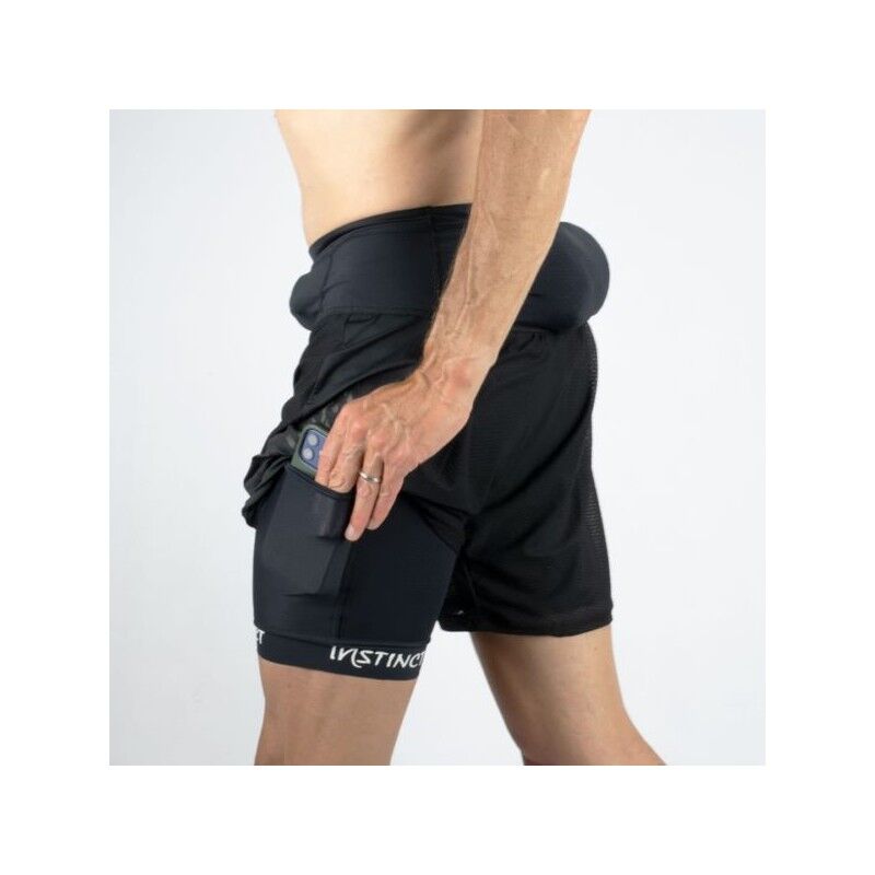 Pantaloncini Corti Pantaloncini Running Con Tasche Instinct