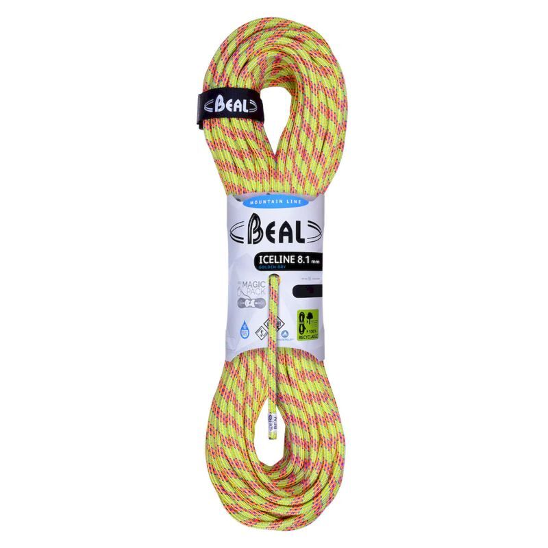 Iceline 8.1mm Golden Dry - Lezecké lano