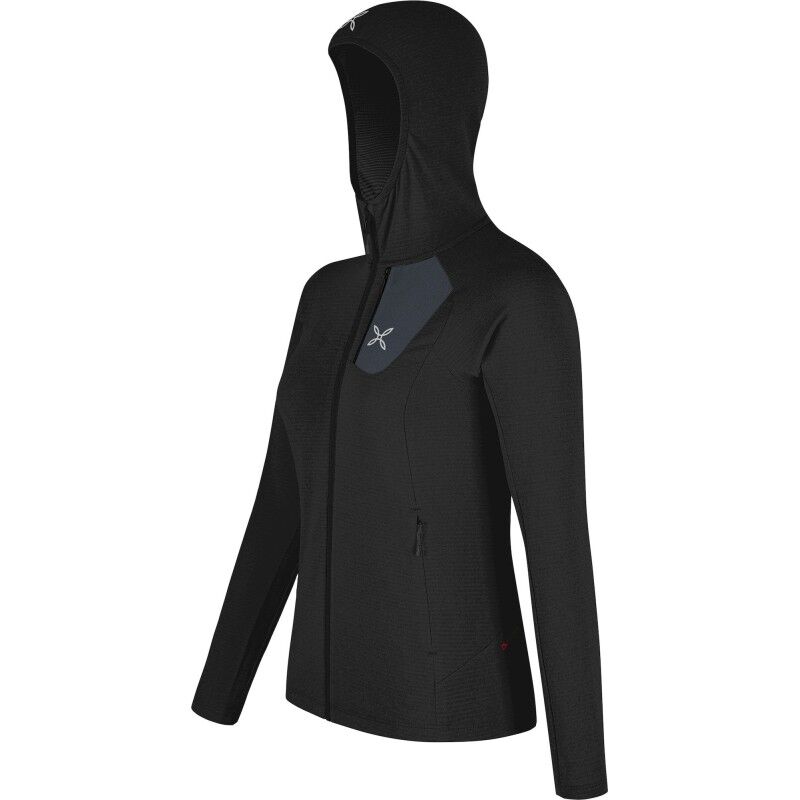 Montura Vertigo Power Grid Hooded Maglia - Fleecejakke - Damer | Hardloop