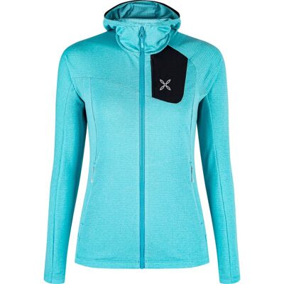 Vertigo Power Grid Hooded Maglia - Fleecetröjor - Dam