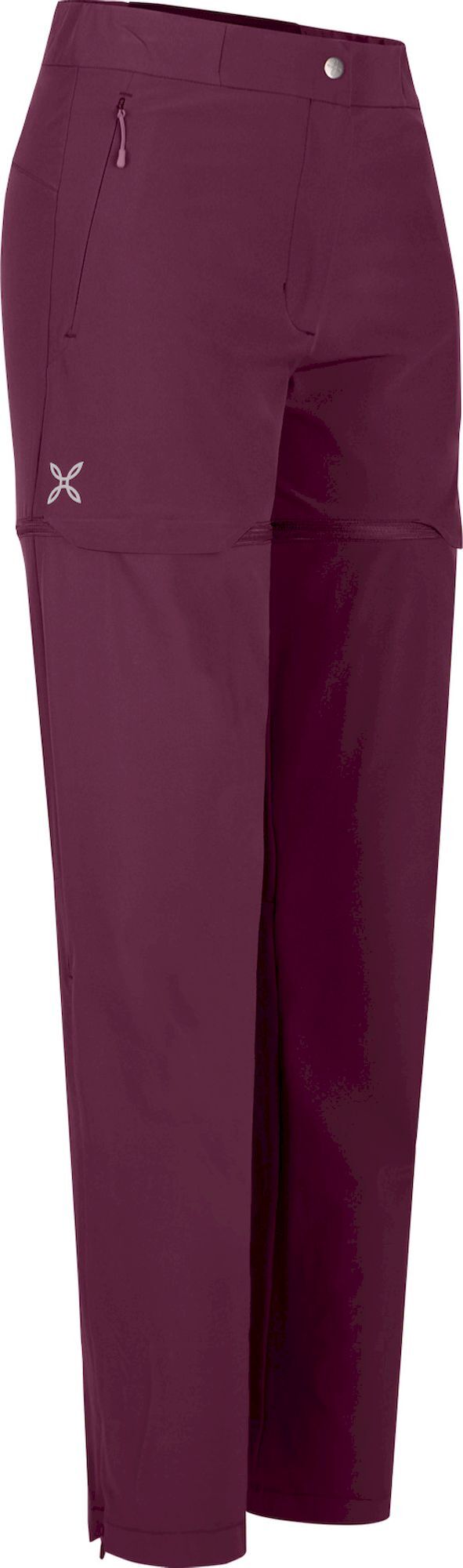 Montura Rise Zip Off Pants - Pantalon randonnée convertible femme | Hardloop