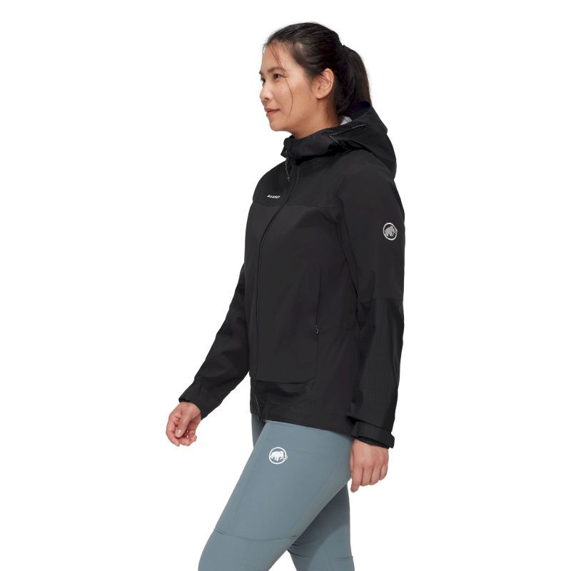 Mammut Ducan Guide HS Hooded Jacket - Casaco impermeável mulher | Hardloop