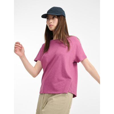 T-Shirt Lin Col Rond - T-shirt - Dam