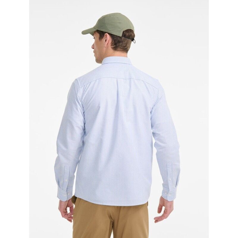 Aigle Chemise Manches Longues Oxford Rayures Dry Fast UV-C - Camisa homem | Hardloop