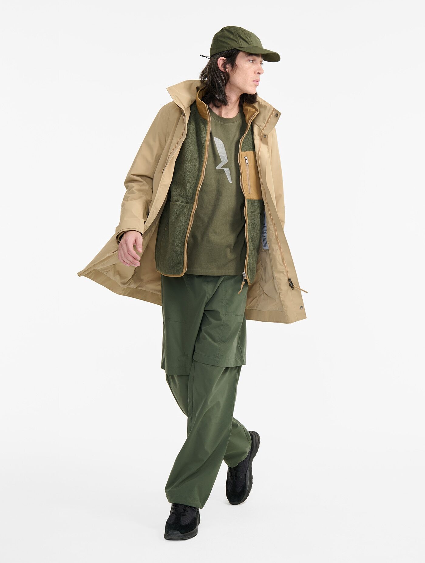 Aigle Parka Longue Gore-Tex 2 Couches Capuche Retractable - Parka - Uomo | Hardloop