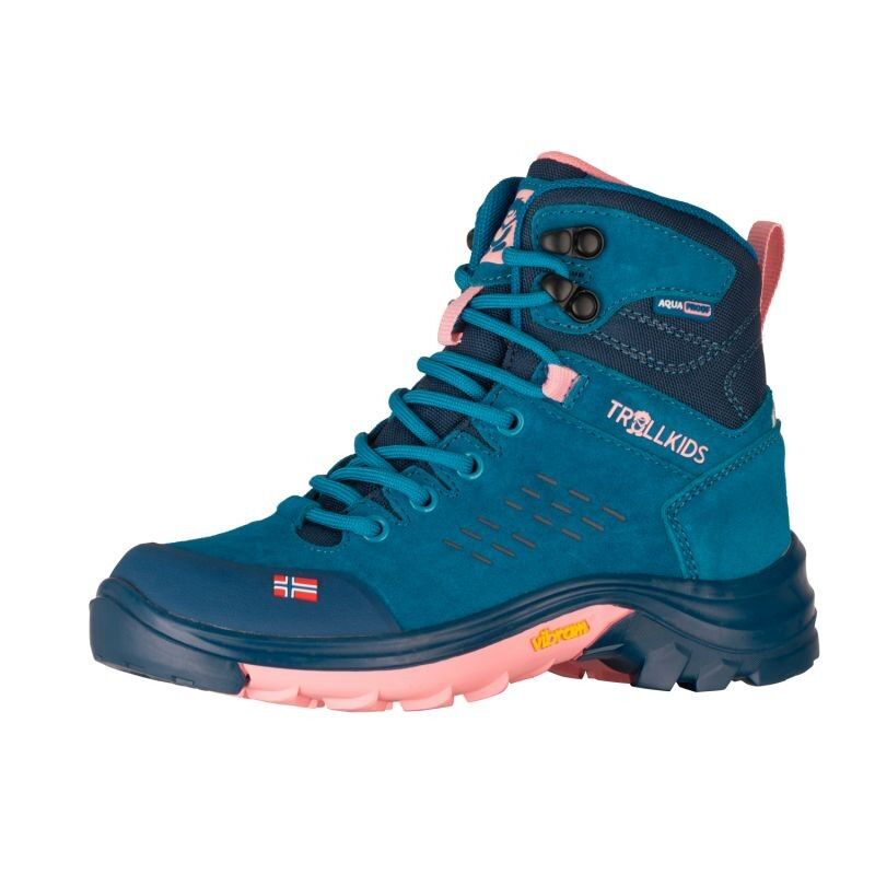 Trollkids Trollsteinen Hiker Mid XT - Scarpe da trekking - Bambino | Hardloop