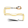 Grivel Grivel Daisy Chain Evo + K1N Carabiner | Hardloop