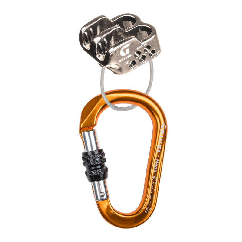 Grivel Master Kit With Mega K6N - Abseilachter | Hardloop