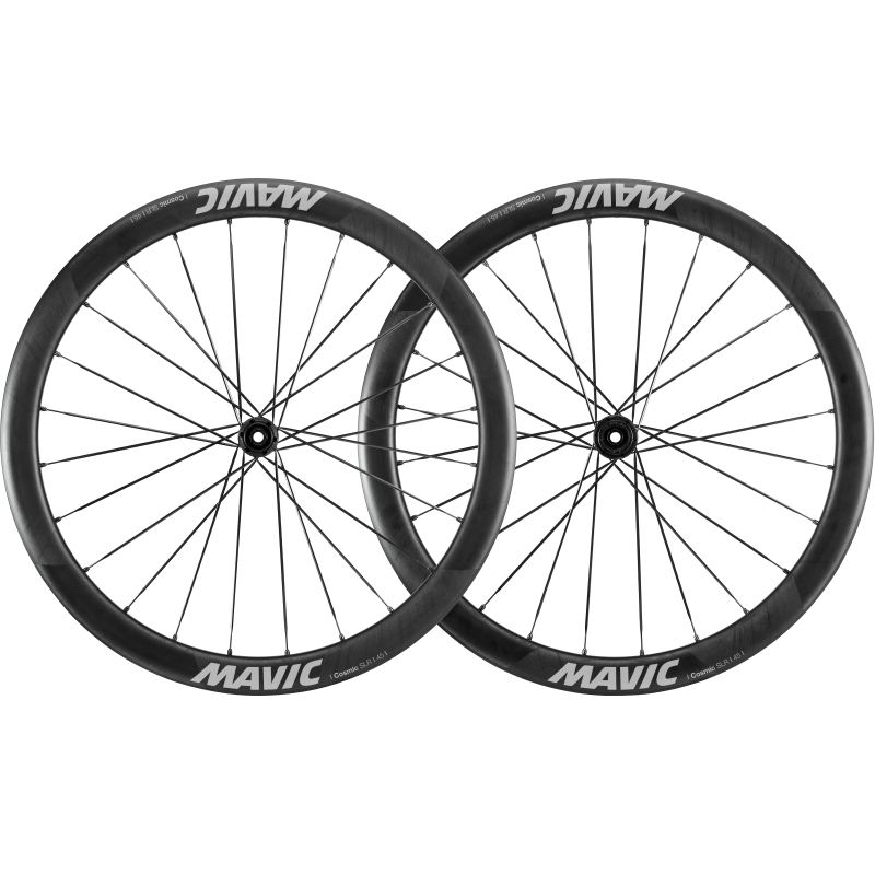 Mavic Cosmic SLR 45 Disc 23 mm | 12 x 100 - 12 x 142 mm | Centerlock - Juego de ruedas de carretera | Hardloop
