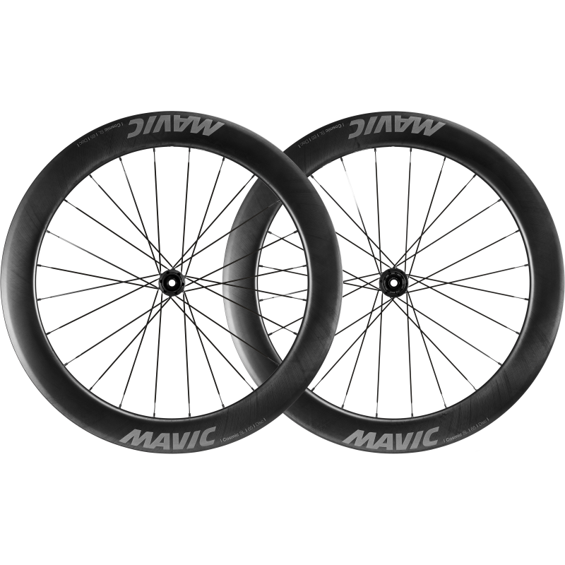 Paire De Roues Carbone 700C Clincher - 38/50/60 Mm - Disque - Vélo Route/VTT