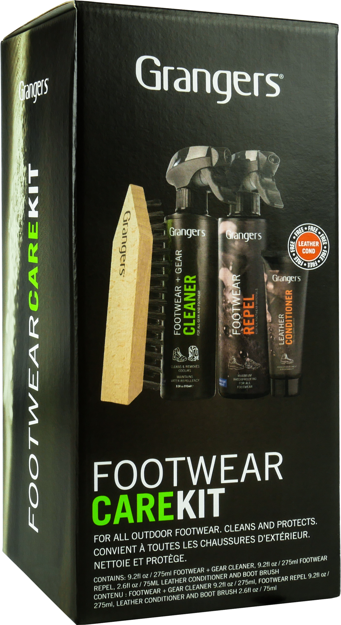 Grangers Footwear Care Kit - Srodek do pielęgnacji obuwia | Hardloop