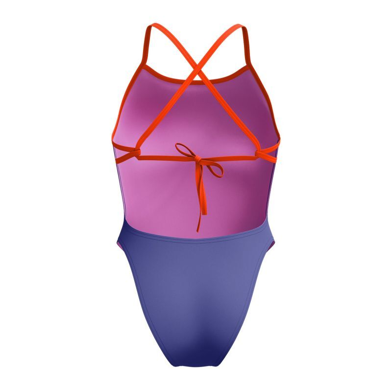 Speedo Solid Tie Back - Zwempak voor dames | Hardloop