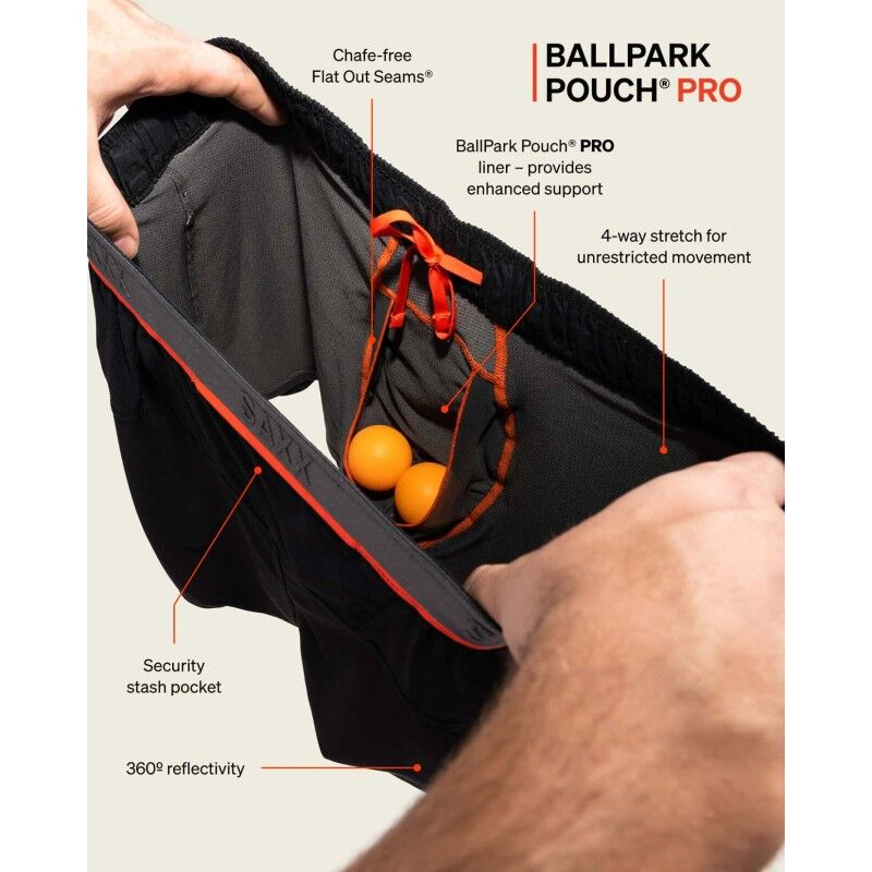 Saxx Hightail 2N1 Run Short 5" - Spodenki do biegania męskie | Hardloop