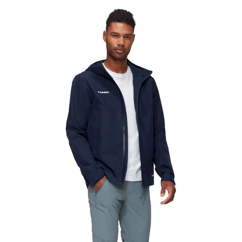 Mammut Treeline HS Hooded Jacket - Sadetakki - Miehet | Hardloop