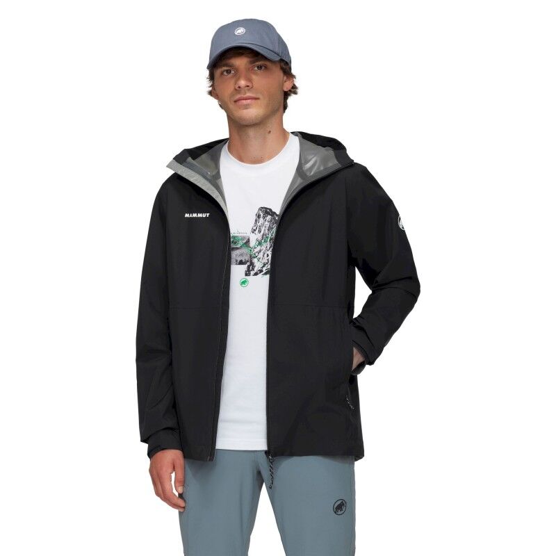 Mammut Linard Light HS Hooded Jacket - Casaco impermeável homem | Hardloop