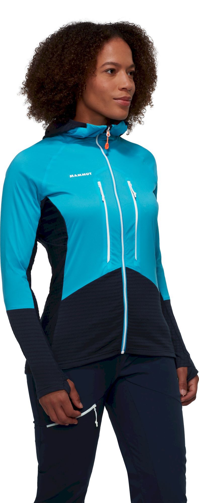 Mammut Eiger Nordwand ML Hybrid Hooded Jacket - Bluza polarowa damska | Hardloop