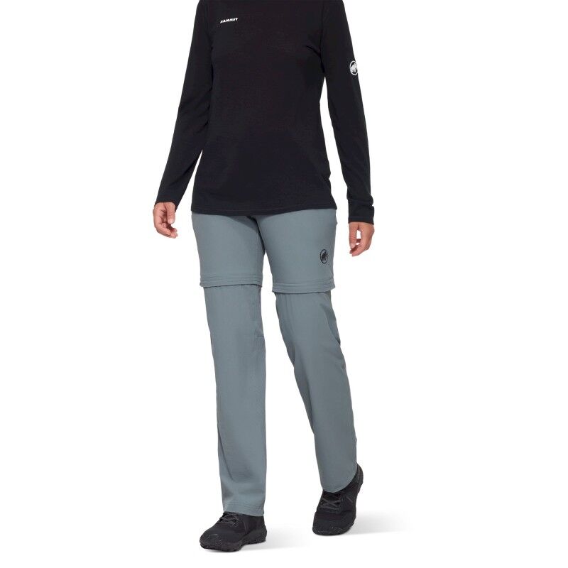 Mammut Hiking V Zip Off Pants - Konwertowalne spodnie turystyczne damskie | Hardloop
