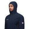 Mammut Rime Light IN Flex Hooded Jacket - Hybrid Jackets - Men's | Hardloop