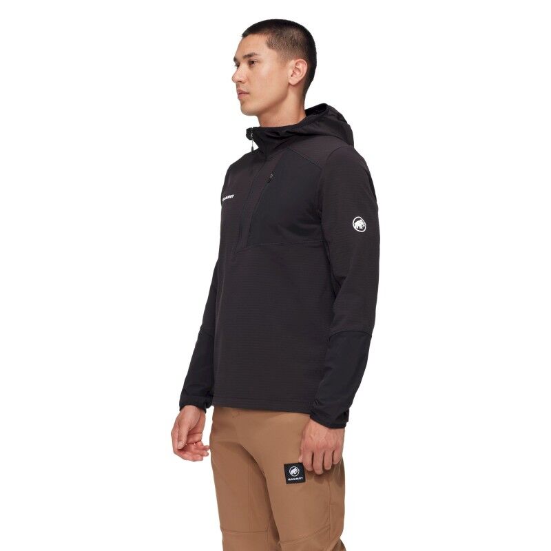 Mammut Madris Light ML Half Zip Hoody - Fleecevest - Heren | Hardloop