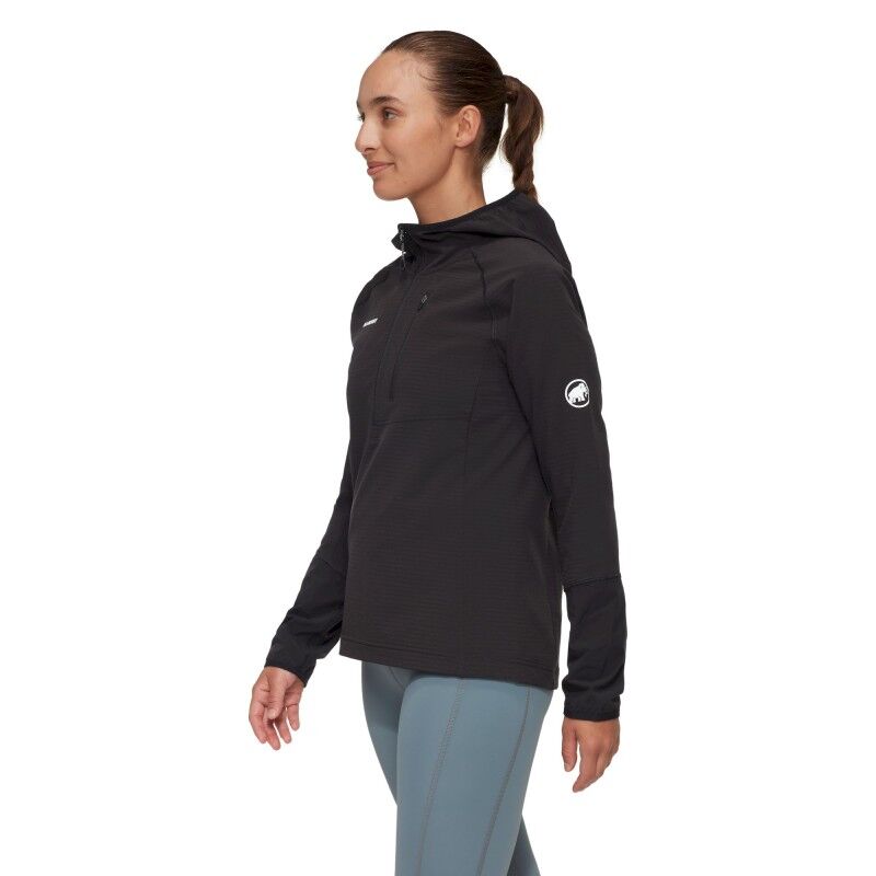 Mammut Madris Light ML Half Zip Hoody - Fleecevest - Dames | Hardloop