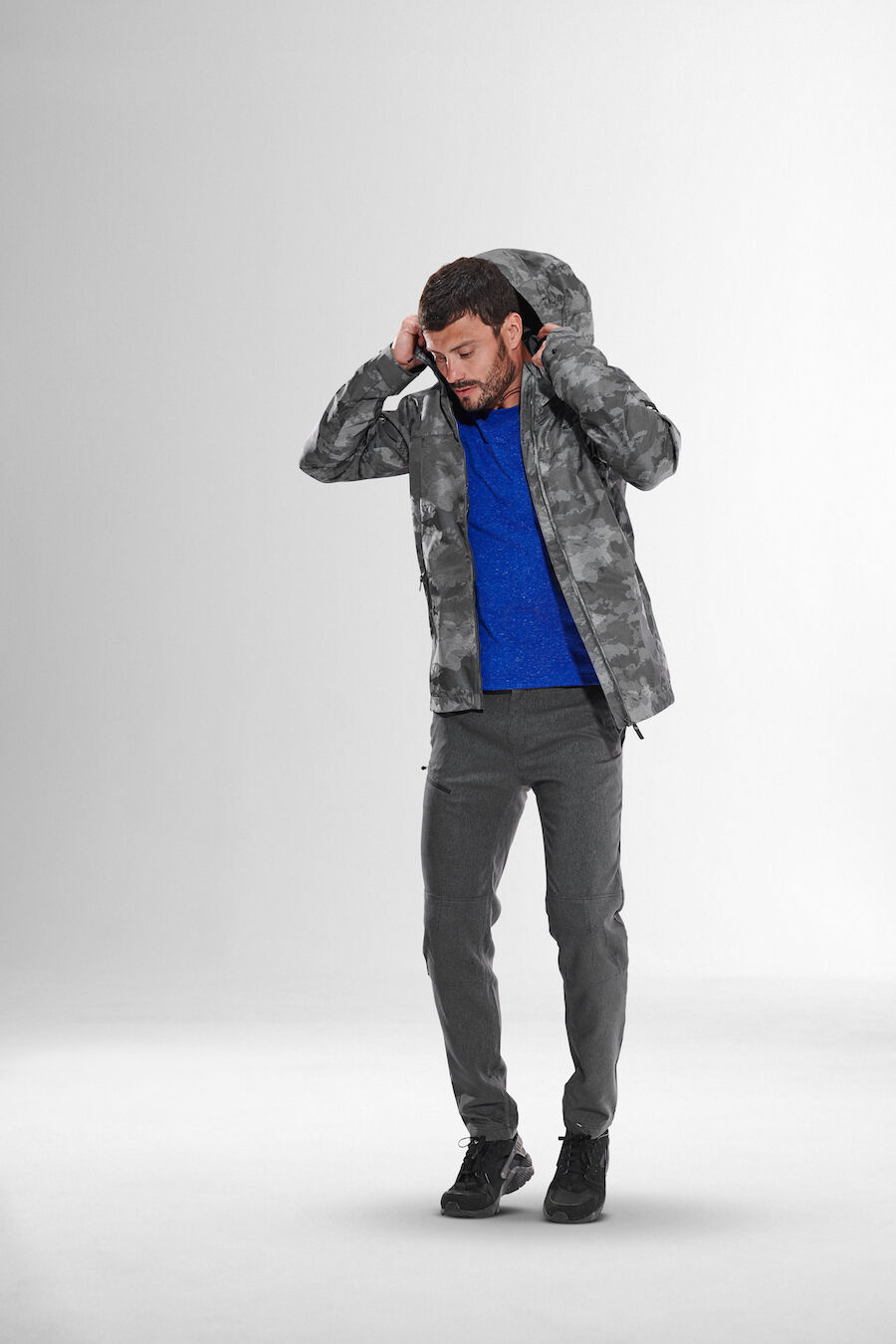 Eider Brockwell Jacquard Jkt - Hardshell jacket - Men's