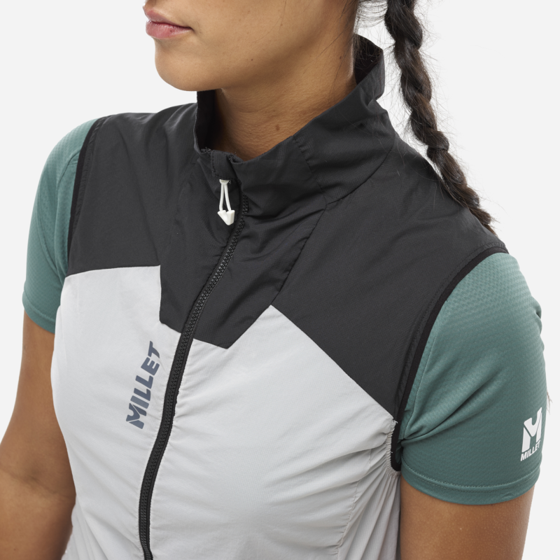 Millet Intense Windbreaker Vest - Kurtka softshell bez rekawów damska | Hardloop