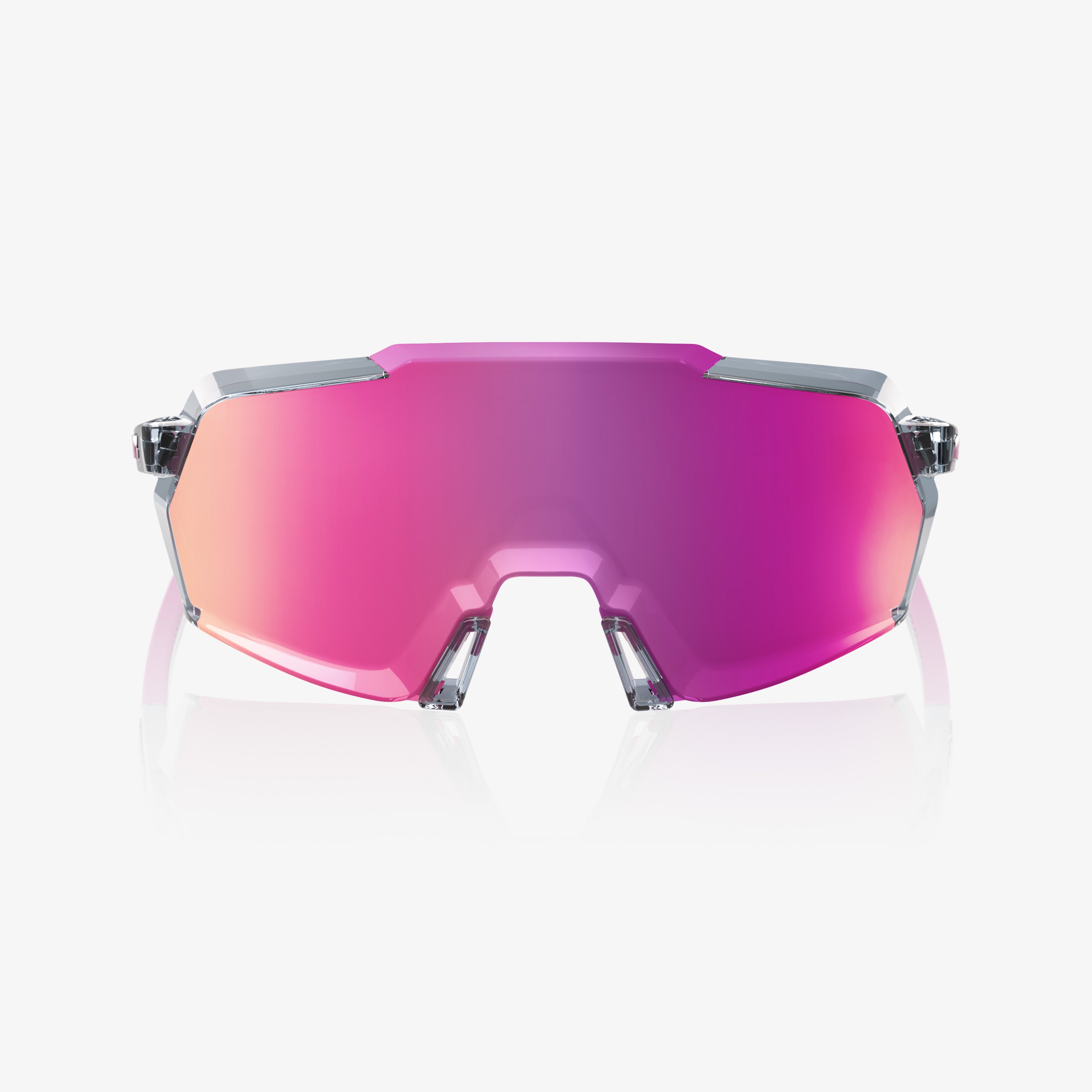 Aerodance ‎– Some More Sun White 100 Wins/Multimirror Green Kunnken Sport Sunglasses