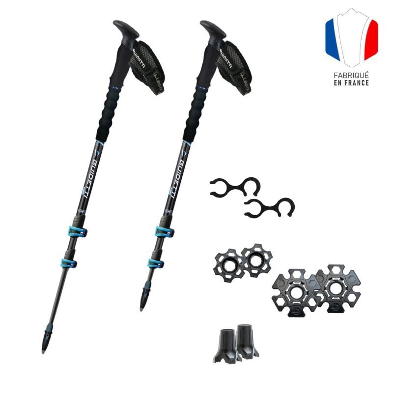 Guidetti B Light Carbone Alu - Kije trekkingowe | Hardloop