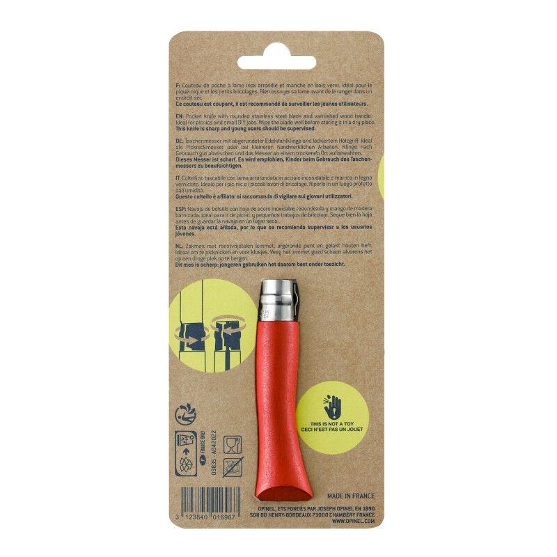 Opinel Mon 1er Opinel N°07 - Couteau enfant | Hardloop