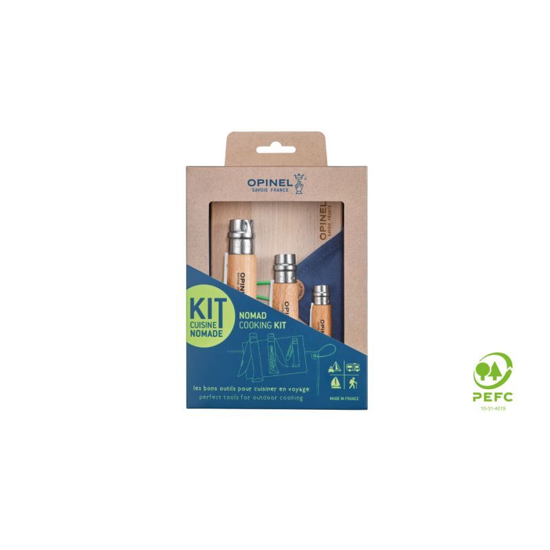 Opinel Kit Nomade N°10 / Tire-Bouchon / Decapsuleur - Veitsi | Hardloop