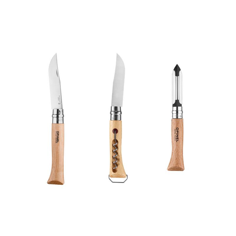 Opinel Kit Nomade N°10 / Tire-Bouchon / Decapsuleur - Coltelli | Hardloop