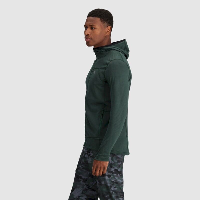 Outdoor Research Vigor Grid Fleece Full Zip Hoodie - Bluza polarowa meska | Hardloop