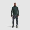 Outdoor Research Vigor Grid Fleece Full Zip Hoodie - Fleecetakki - Miehet | Hardloop
