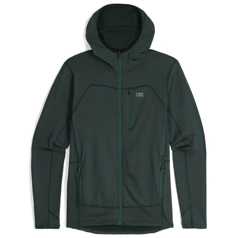 Outdoor Research Vigor Grid Fleece Full Zip Hoodie - Giacca in pile - Uomo | Hardloop