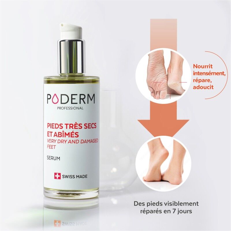 Poderm Sérum Pieds Très Secs et Abîmés - Cuidado corporal | Hardloop