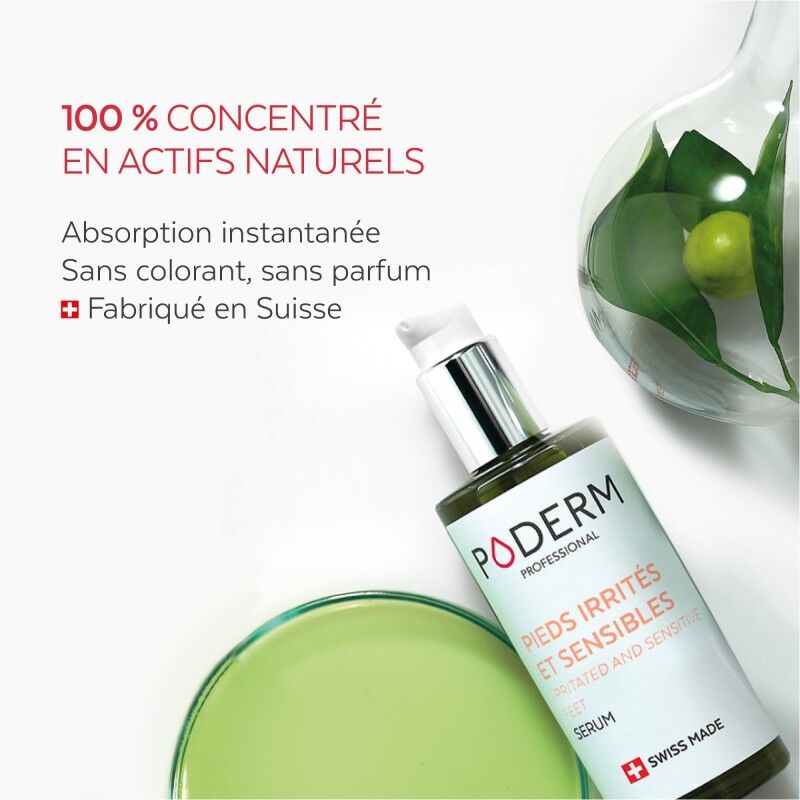 Poderm Sérum Pieds Irrités et Sensibles - Körperpflege | Hardloop