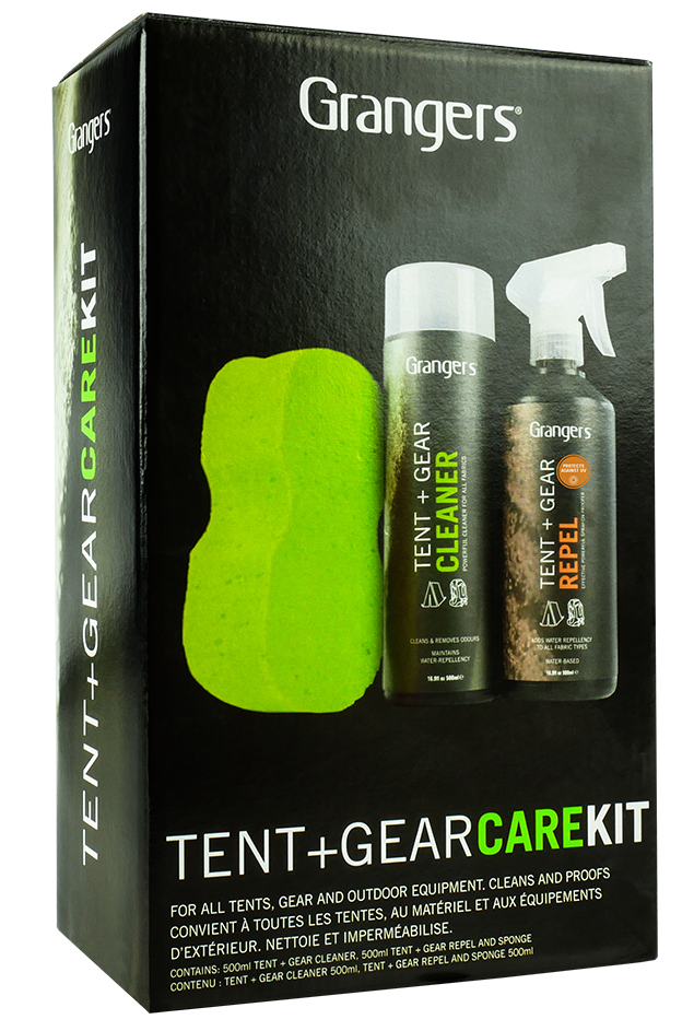 Grangers Tent & Gear Clean & Proof Kit - Kit entretien tente | Hardloop