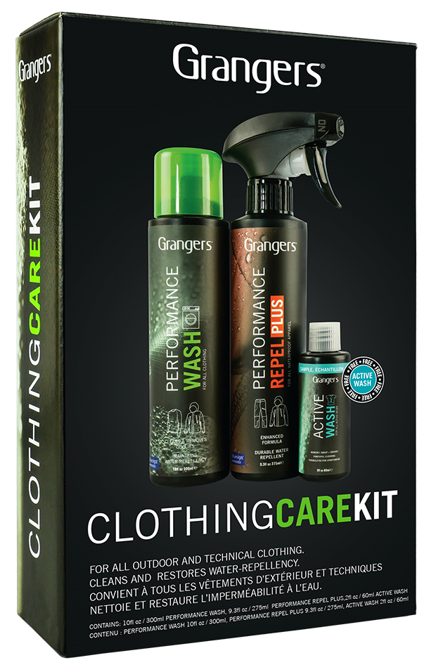 Grangers Clothing Care Kit - Kit entretien textile | Hardloop
