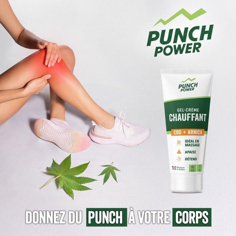 Punch Power Gel-Creme Chauffant CBD + Arnica Tube | Hardloop