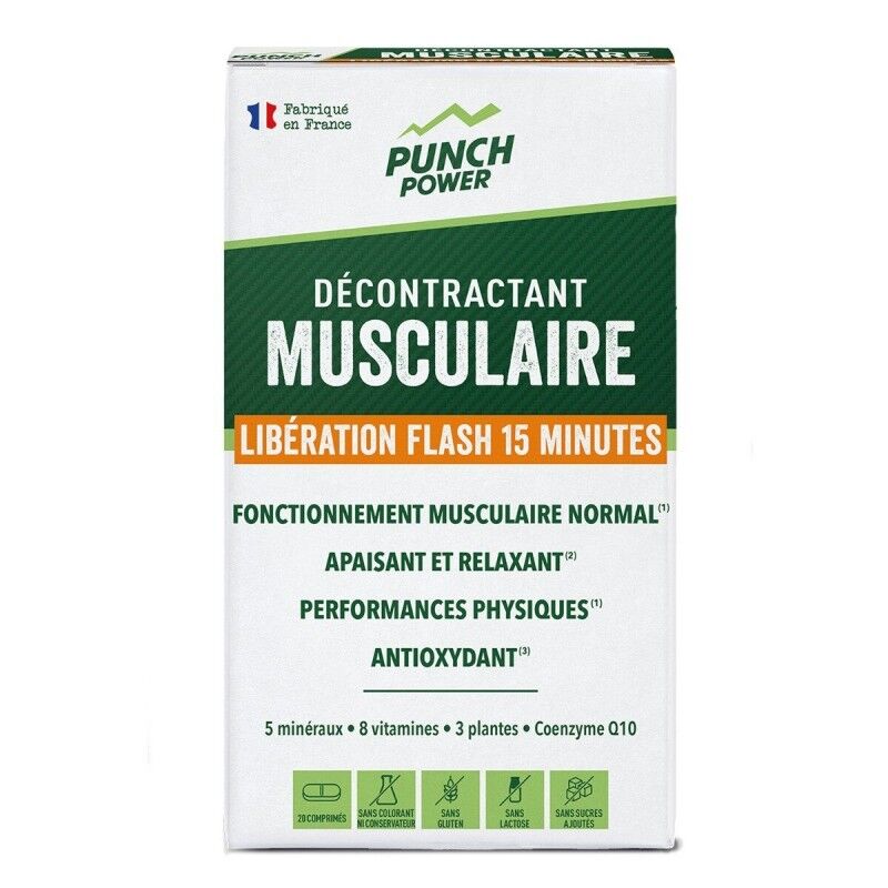 Punch Power Decontractant Musculaire Flash | Hardloop