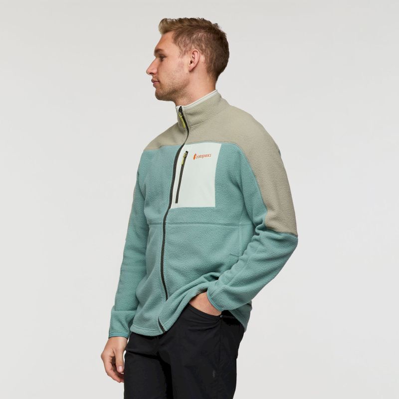 PATAGONIA W'S R1 AIR FULL-ZIP HOODY SALVIA GREEN - Veste polaire randonnée