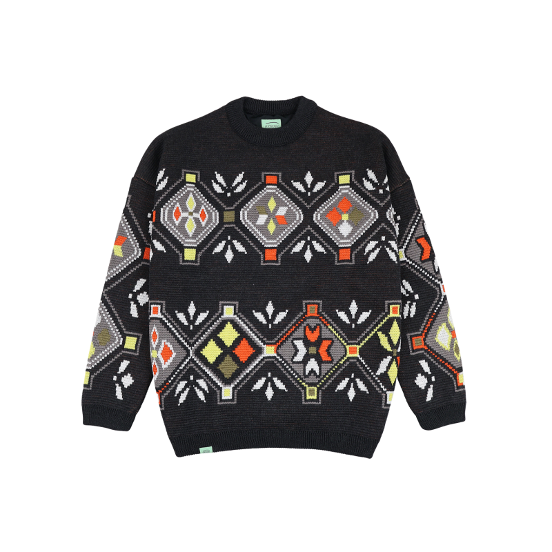 Pohosnow - Pull en laine mérinos homme