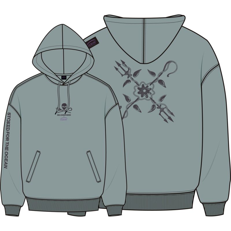 Oxbow Sea Shepherd Hoodie - Munkjacka - Herr | Hardloop