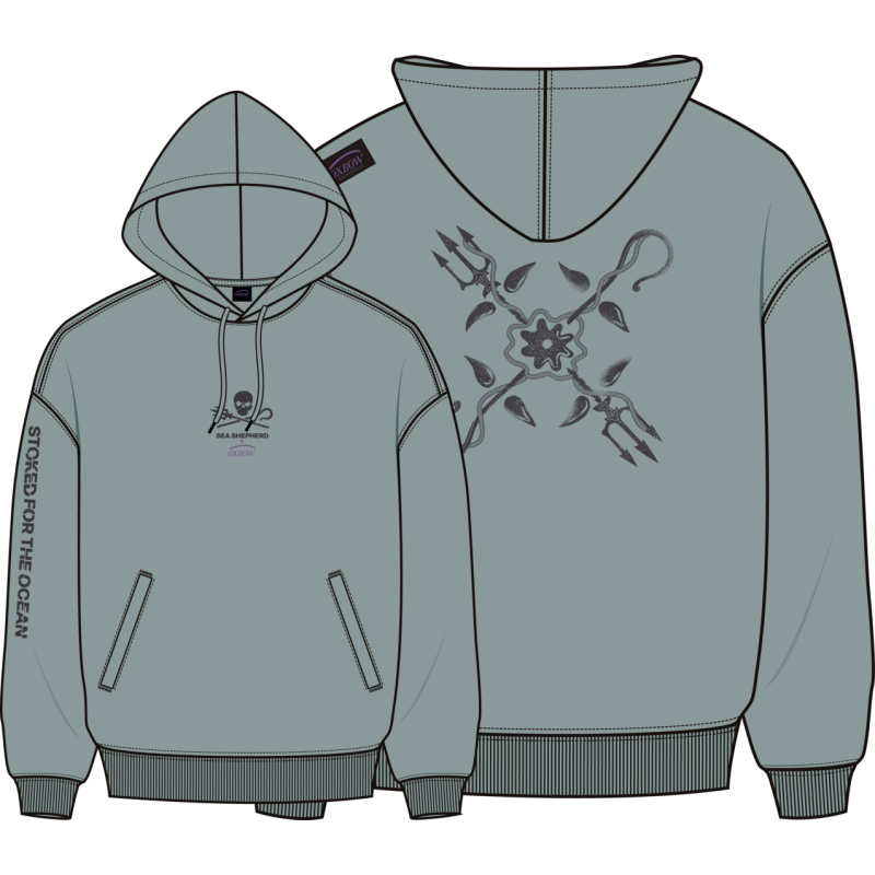 HARRY POTTER - Serpentard - Sweat Fluffy à Capuche (S/M HARRY POTTER - Serpentard - Sweat Fluffy à Capuche (S/M